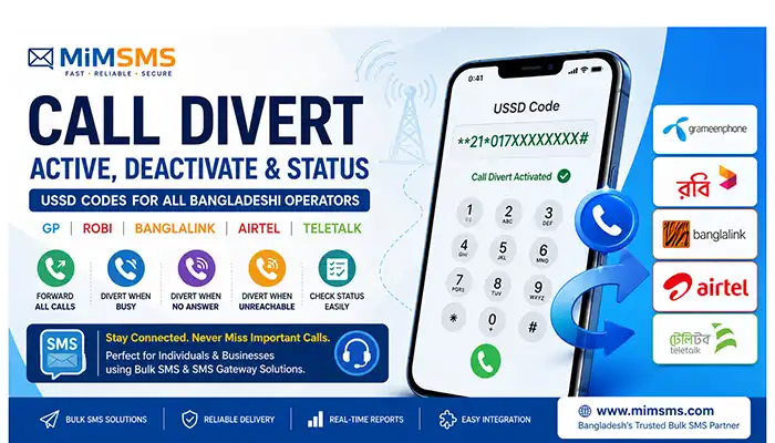 Call divert solutions for Bangladeshi users