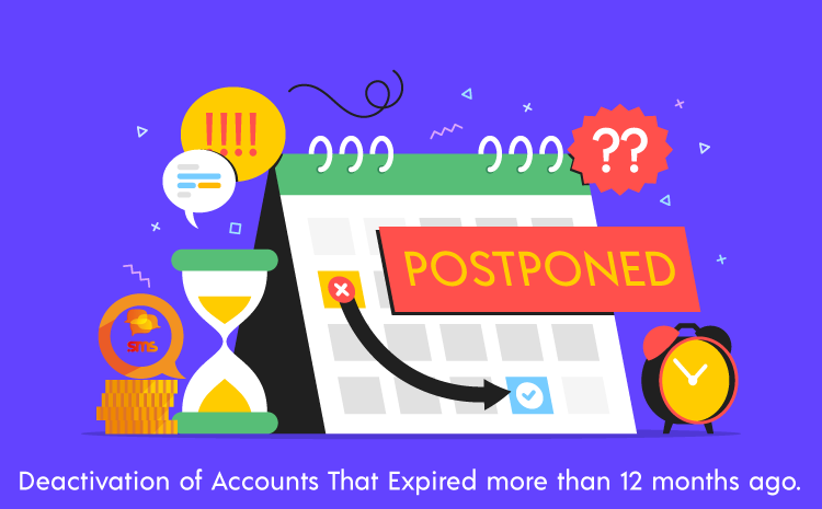 Deactivation of Accounts That Expired more than 12 months ago.